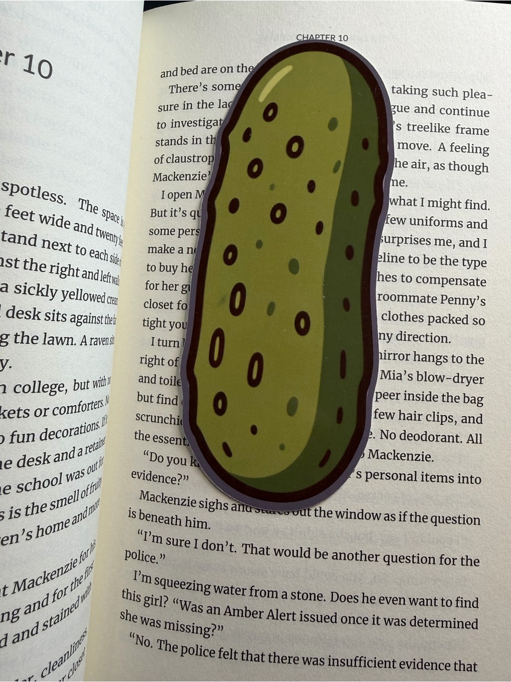 Cachita Linda Pickle Bookmark (1)